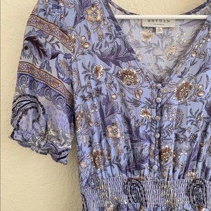 Hayden dress size small